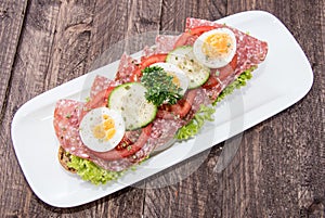 Fresh Salami Baguette