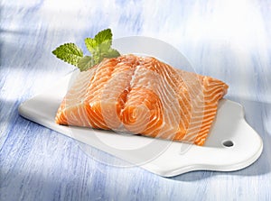 Fresh salmon