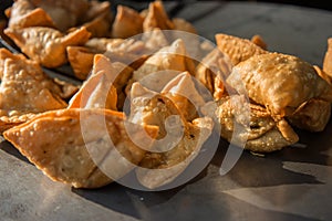 Fresh Samosas in the street