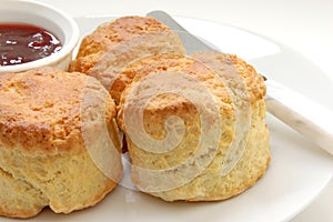 Fresh scones