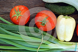 Fresh seasonal vegetables