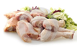 Fresh skinless chicken