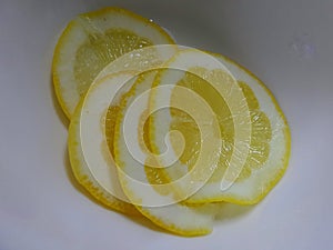 Fresh slice lemon