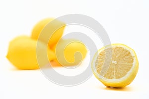 Sliced lemon