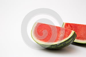 Fresh sliced watermelon