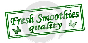 Fresh smoothies quality photo