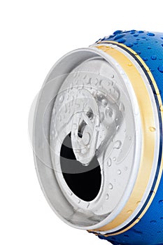 Fresh soda drink can