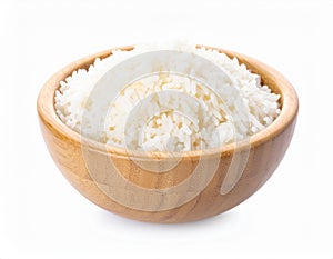 Fresh Soft White Rice in a Bowl Ready to Complement Any Meal