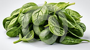 fresh spinach leaves HD 8K wallpaper stock photographic image