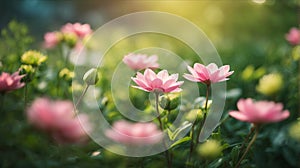 Fresh Spring bokeh background