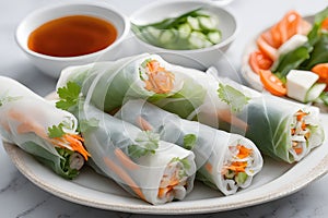 Fresh Spring Roll, Vietnamese Food