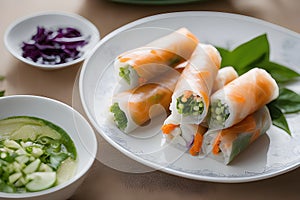 Fresh Spring Roll, Vietnamese Food