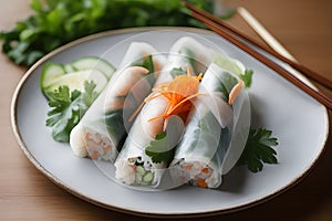 Fresh Spring Roll, Vietnamese Food