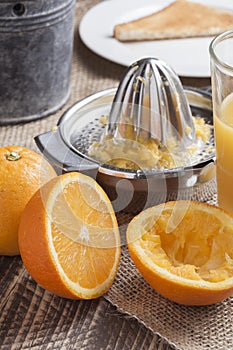 Fresh squeezed orange juice