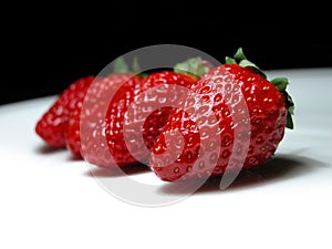 Fresh strawberries