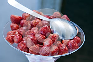 Fresh strawberries