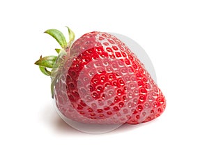 A fresh strawberry