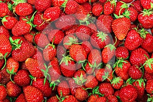 Fresh strawberry background