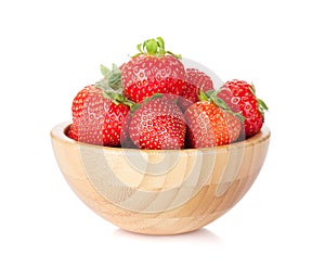 Fresh strawberry bowl