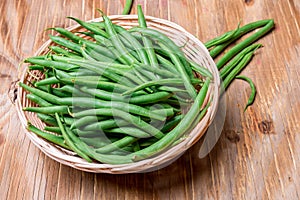 Fresh string beans green beans