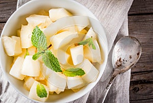 Fresh summer melon salad