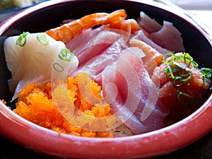 Fresh Sushi Chirashi Bowl