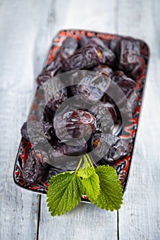 Fresh sweet dates fruit