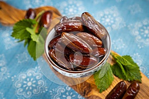 Fresh sweet dates fruit