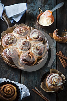 Fresh Sweet Homemade Cinnamon Rolls