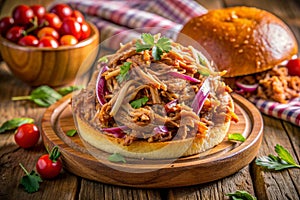 A fresh and tasty Pulled Pork