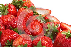 Fresh and tasty strawberries