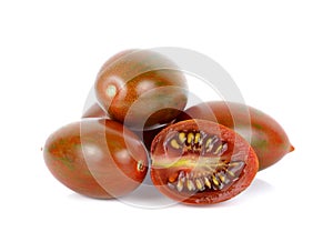 Fresh tigerella tomatoes