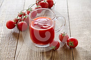 Fresh tomato juice
