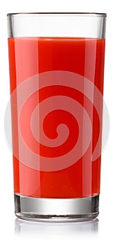 Of fresh tomato juice