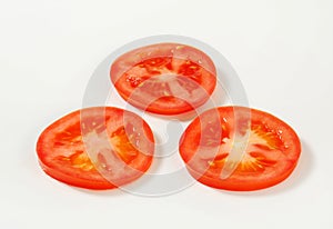 Fresh tomato slices