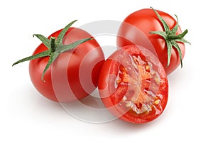 Fresh tomatoes photo