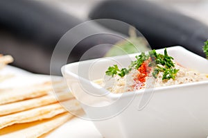 Moutabal baba ghanoush eggplant dip