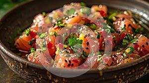 Fresh Tuna Poke Bowl