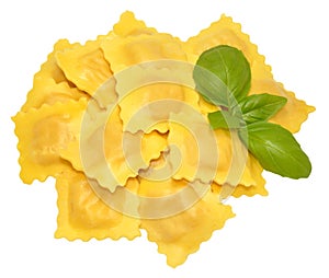 Fresh Uncooked Ravioli Pasta
