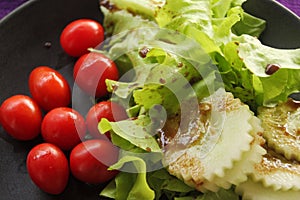 Fresh vegatable salad, Healthy breakfast