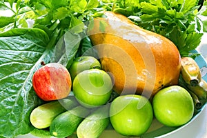 Fresh vegetable and fruit