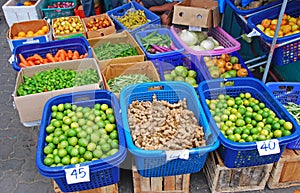 Fresh Vegetable Produce in Local Market