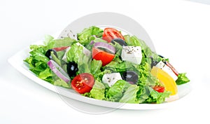 Fresh Vegetable salad (greek salad).