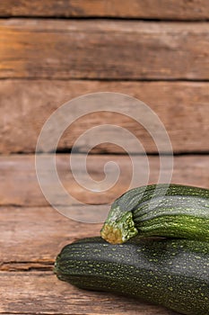 Fresh vegetable zucchini.