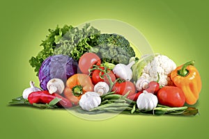 Fresh Vegetables Basket