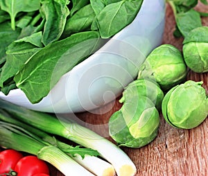 Fresh vegetables