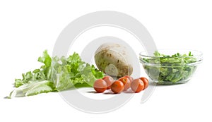 Čerstvý zelenina salát 