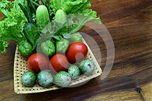 fresh vegetables for vegetarians