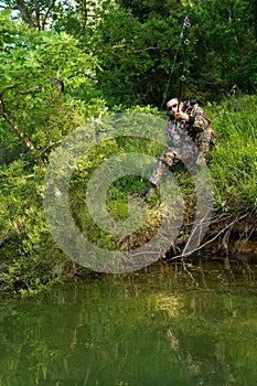 Fresh water angler photo