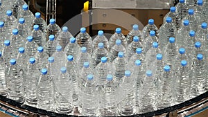 Fresh water bottle conveyor industry